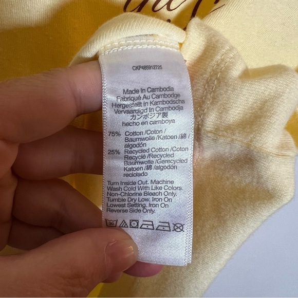 Madewell | NWT | women’s | Day in the Sun | Graphic Tee | Yellow | Size XL - Picture 6 of 8